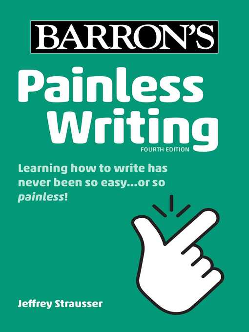 Title details for Painless Writing by Jeffrey Strausser - Available